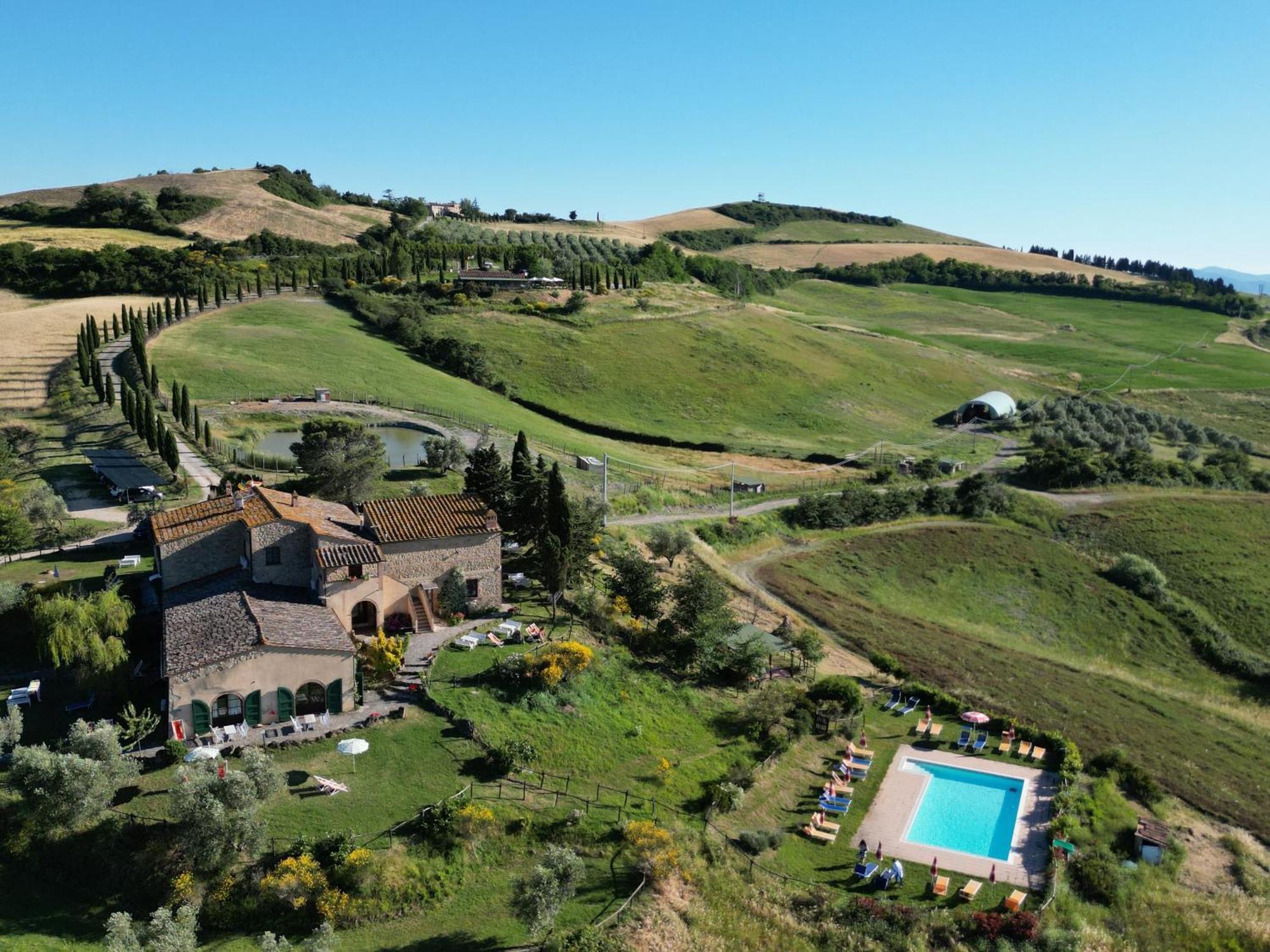 Agriturismo Villa Felice Volterra Kültér fotó